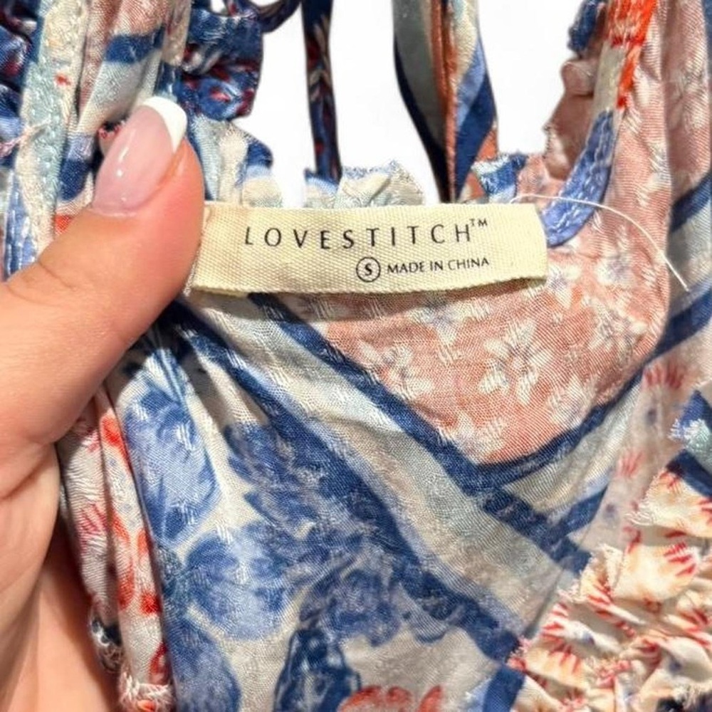 Lovestitch Say Anything Patchwork Mini Dress - image 4